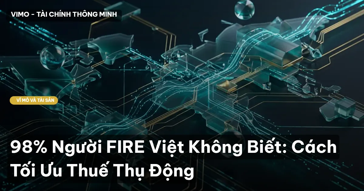98% Người FIRE Việt Không Biết: Cách Tối Ưu Thuế Thụ Động