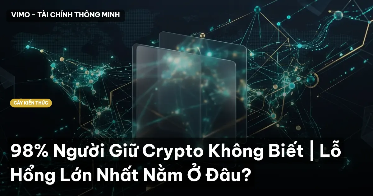 98% Người Giữ Crypto Không Biết | Lỗ Hổng Lớn Nhất Nằm Ở Đâu?