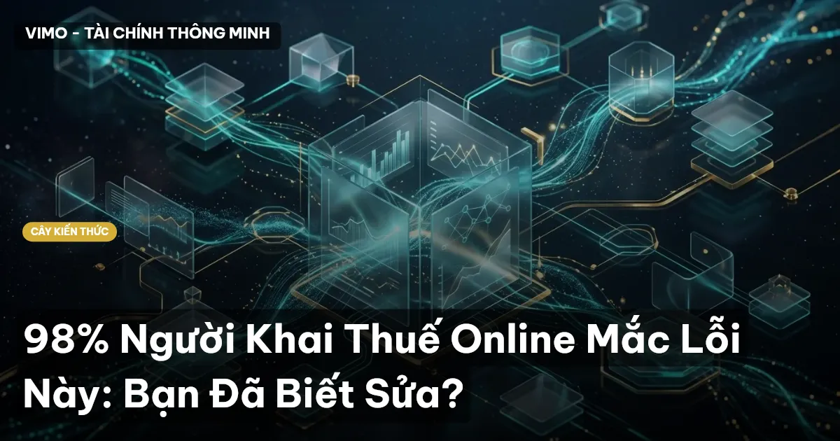 98% Người Khai Thuế Online Mắc Lỗi Này: Bạn Đã Biết Sửa?