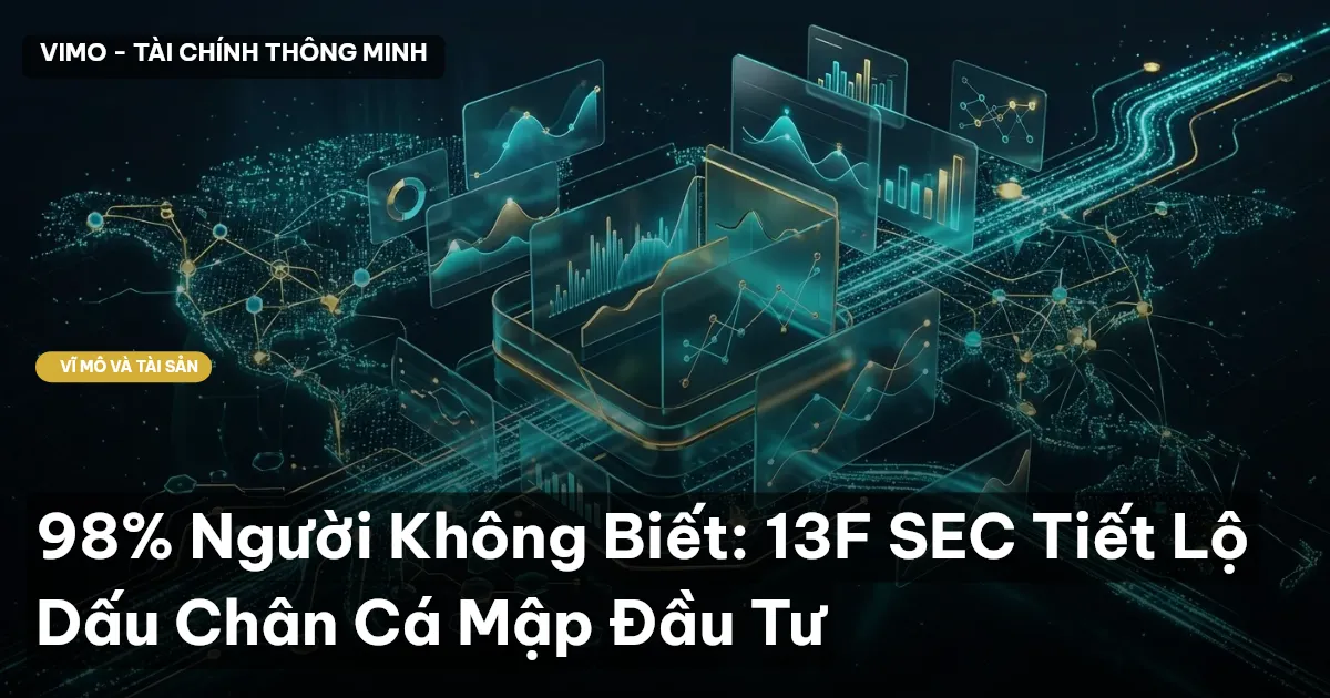 98% Người Không Biết: 13F SEC Tiết Lộ Dấu Chân Cá Mập Đầu Tư