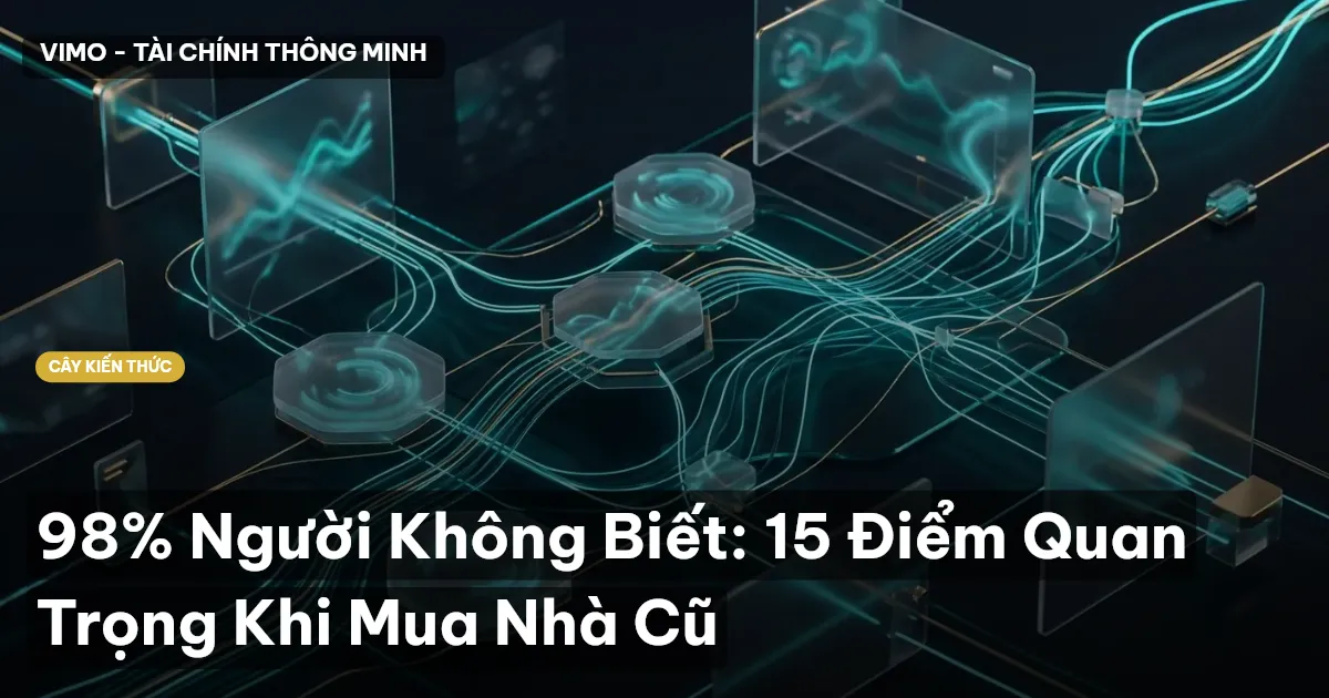 98% Người Không Biết: 15 Điểm Quan Trọng Khi Mua Nhà Cũ