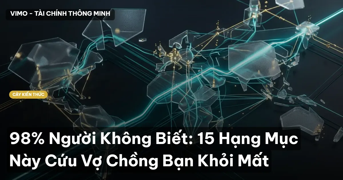 98% Người Không Biết: 15 Hạng Mục Này Cứu Vợ Chồng Bạn Khỏi Mất
