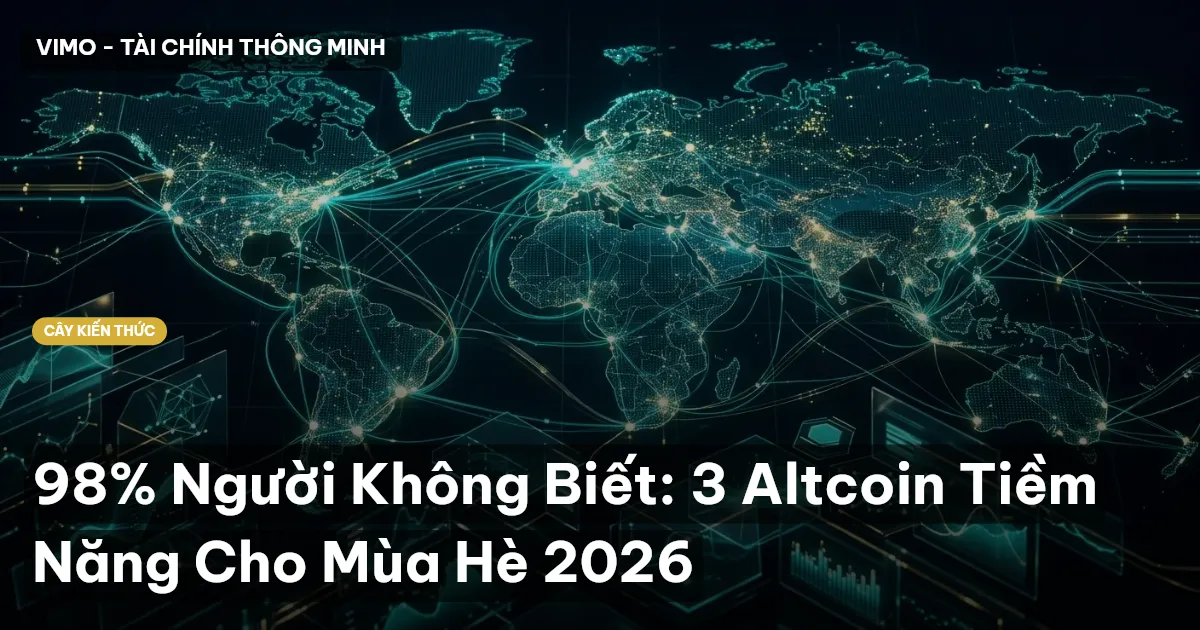 98% Người Không Biết: 3 Altcoin Tiềm Năng Cho Mùa Hè 2026