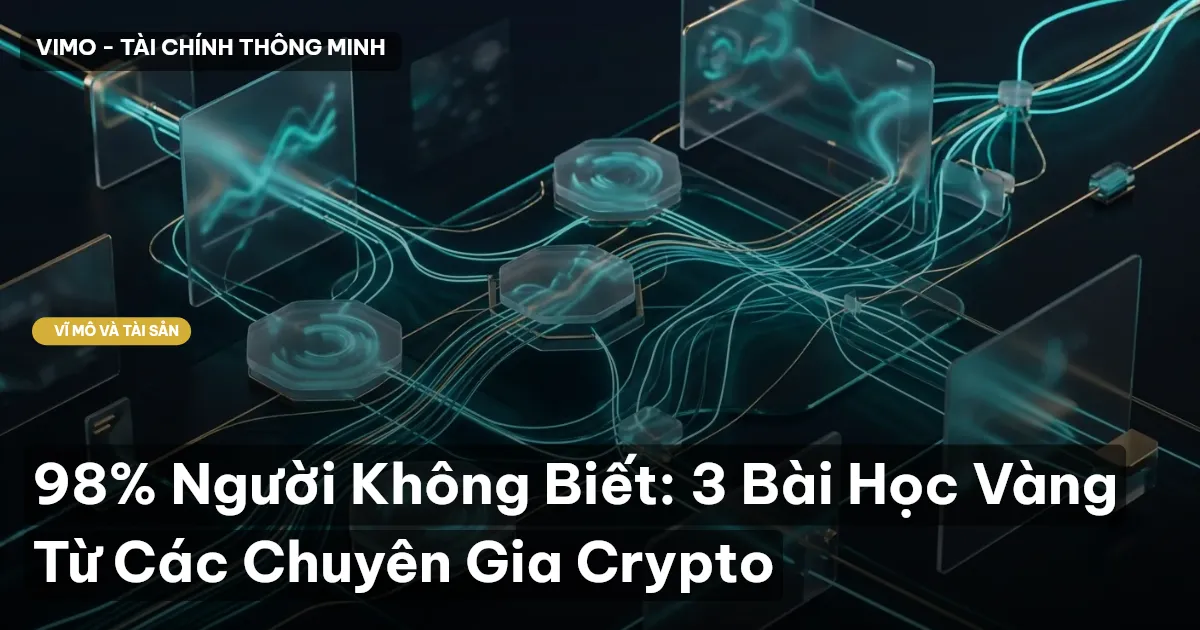 98% Người Không Biết: 3 Bài Học Vàng Từ Các Chuyên Gia Crypto