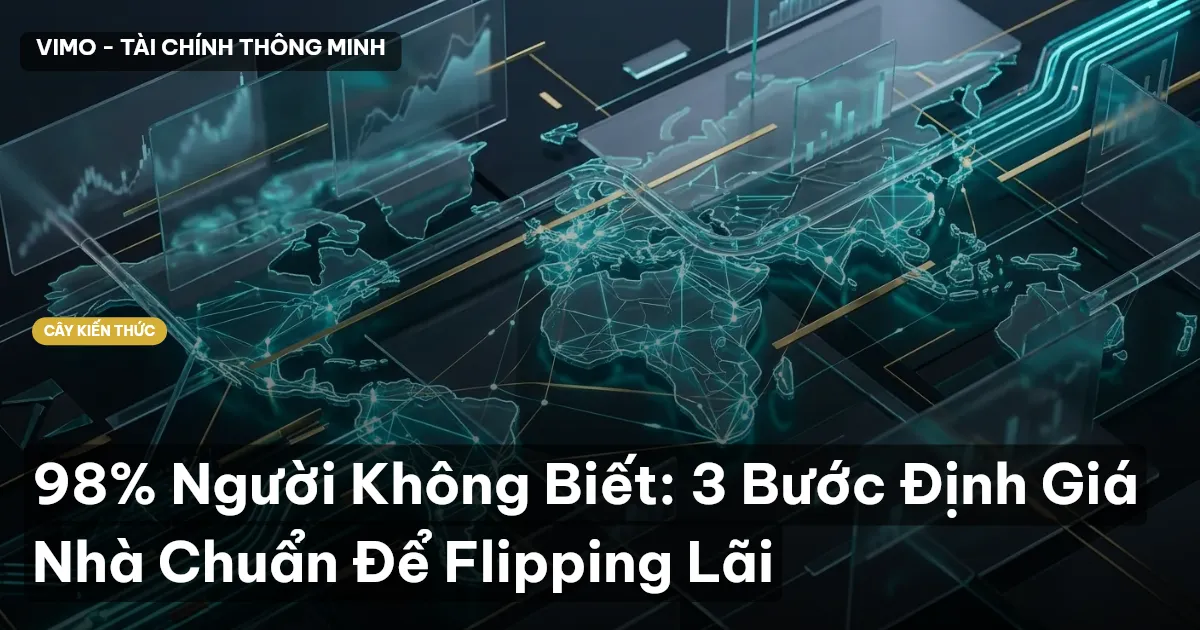 98% Người Không Biết: 3 Bước Định Giá Nhà Chuẩn Để Flipping Lãi