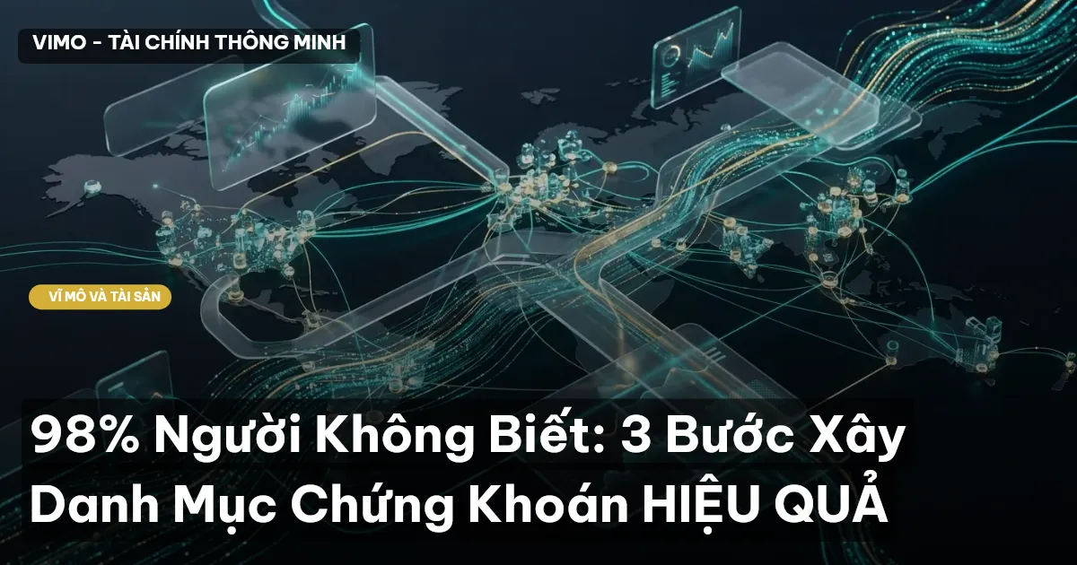 98% Người Không Biết: 3 Bước Xây Danh Mục Chứng Khoán HIỆU QUẢ