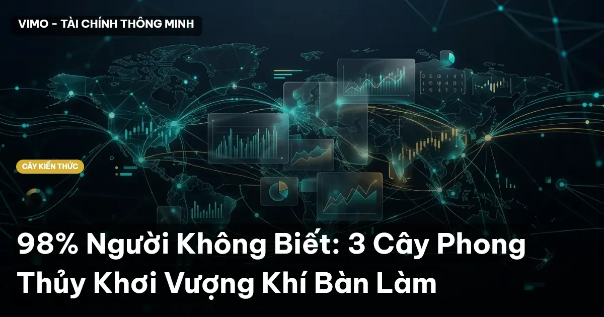 98% Người Không Biết: 3 Cây Phong Thủy Khơi Vượng Khí Bàn Làm
