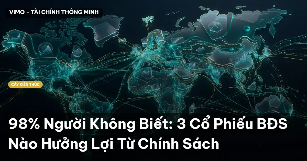 98% Người Không Biết: 3 Cổ Phiếu BĐS Nào Hưởng Lợi Từ Chính Sách