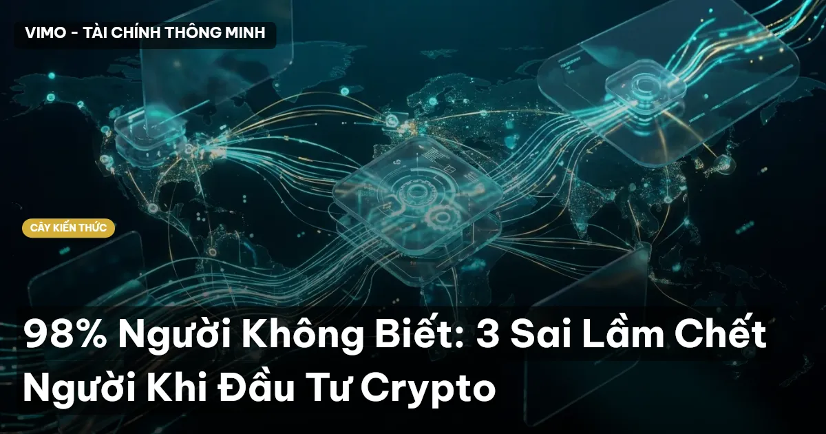 98% Người Không Biết: 3 Sai Lầm Chết Người Khi Đầu Tư Crypto
