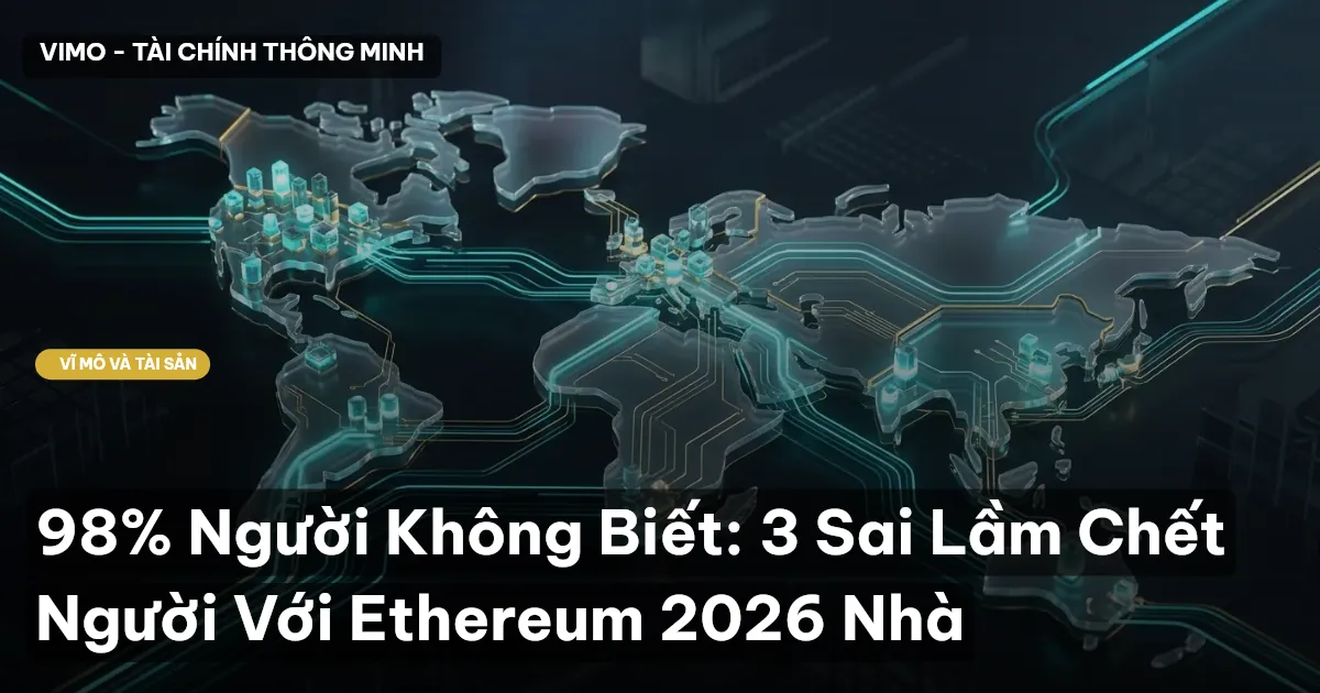 98% Người Không Biết: 3 Sai Lầm Chết Người Với Ethereum 2026 Nhà