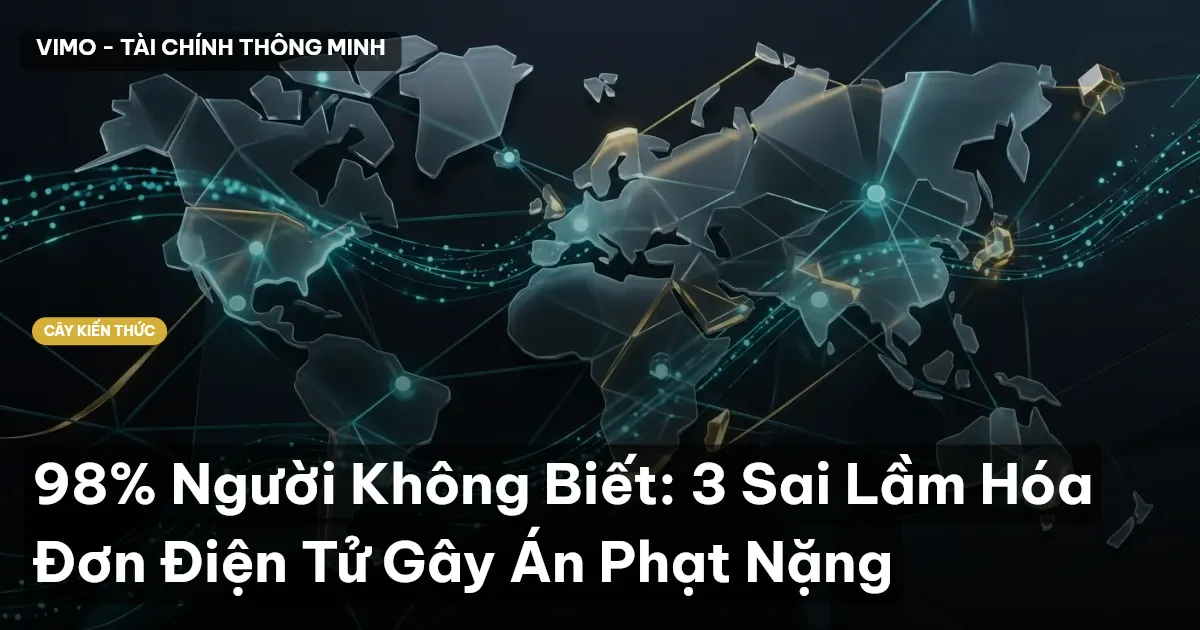 98% Người Không Biết: 3 Sai Lầm Hóa Đơn Điện Tử Gây Án Phạt Nặng