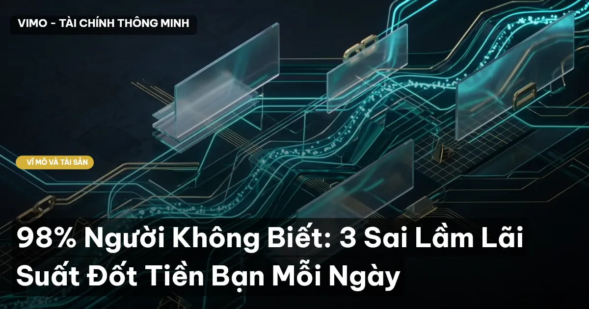 98% Người Không Biết: 3 Sai Lầm Lãi Suất Đốt Tiền Bạn Mỗi Ngày