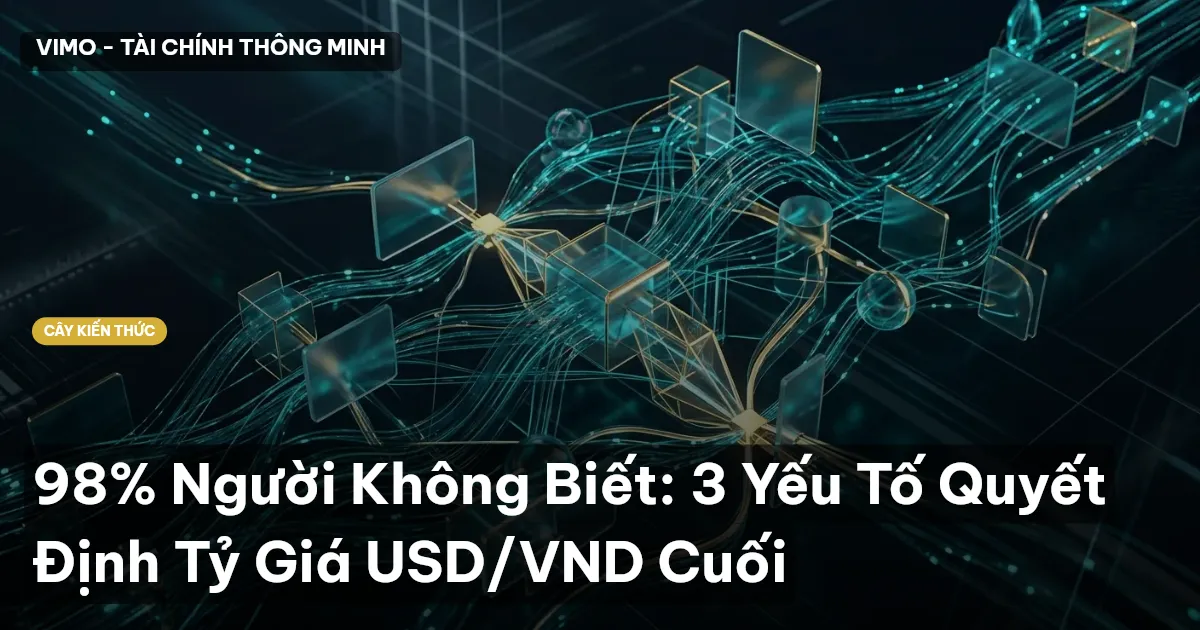 98% Người Không Biết: 3 Yếu Tố Quyết Định Tỷ Giá USD/VND Cuối