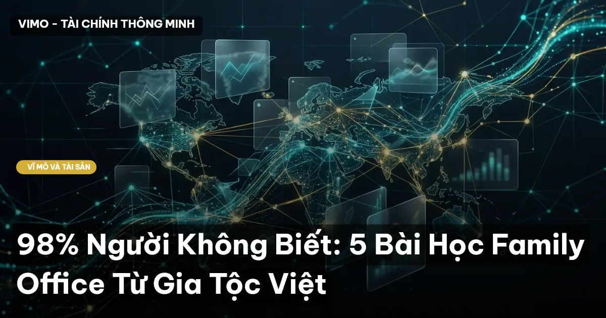 98% Người Không Biết: 5 Bài Học Family Office Từ Gia Tộc Việt