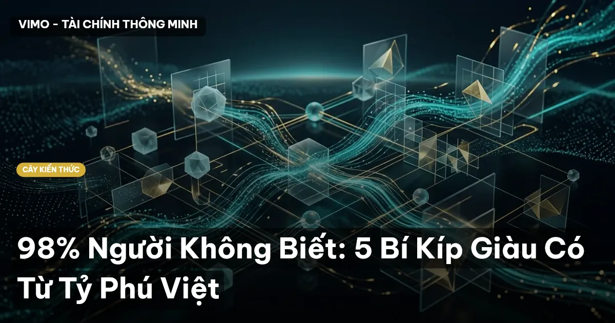 98% Người Không Biết: 5 Bí Kíp Giàu Có Từ Tỷ Phú Việt