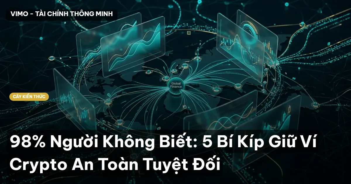98% Người Không Biết: 5 Bí Kíp Giữ Ví Crypto An Toàn Tuyệt Đối