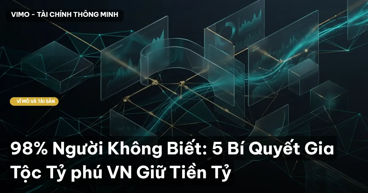 98% Người Không Biết: 5 Bí Quyết Gia Tộc Tỷ phú VN Giữ Tiền Tỷ