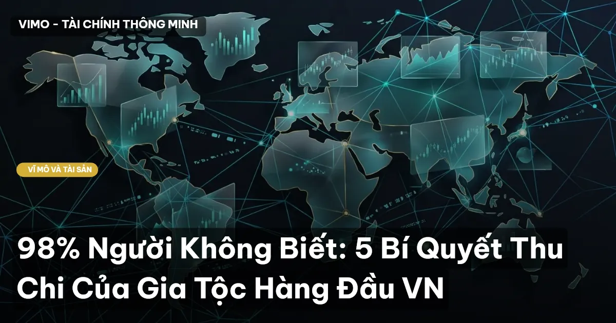 98% Người Không Biết: 5 Bí Quyết Thu Chi Của Gia Tộc Hàng Đầu VN