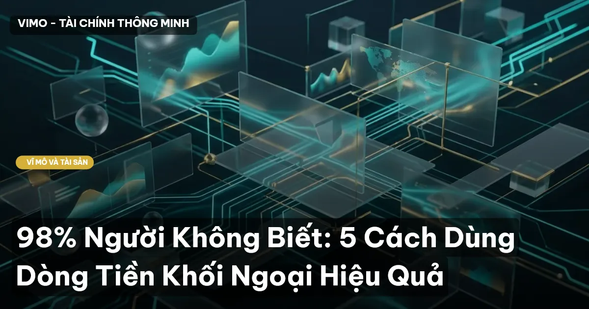 98% Người Không Biết: 5 Cách Dùng Dòng Tiền Khối Ngoại Hiệu Quả