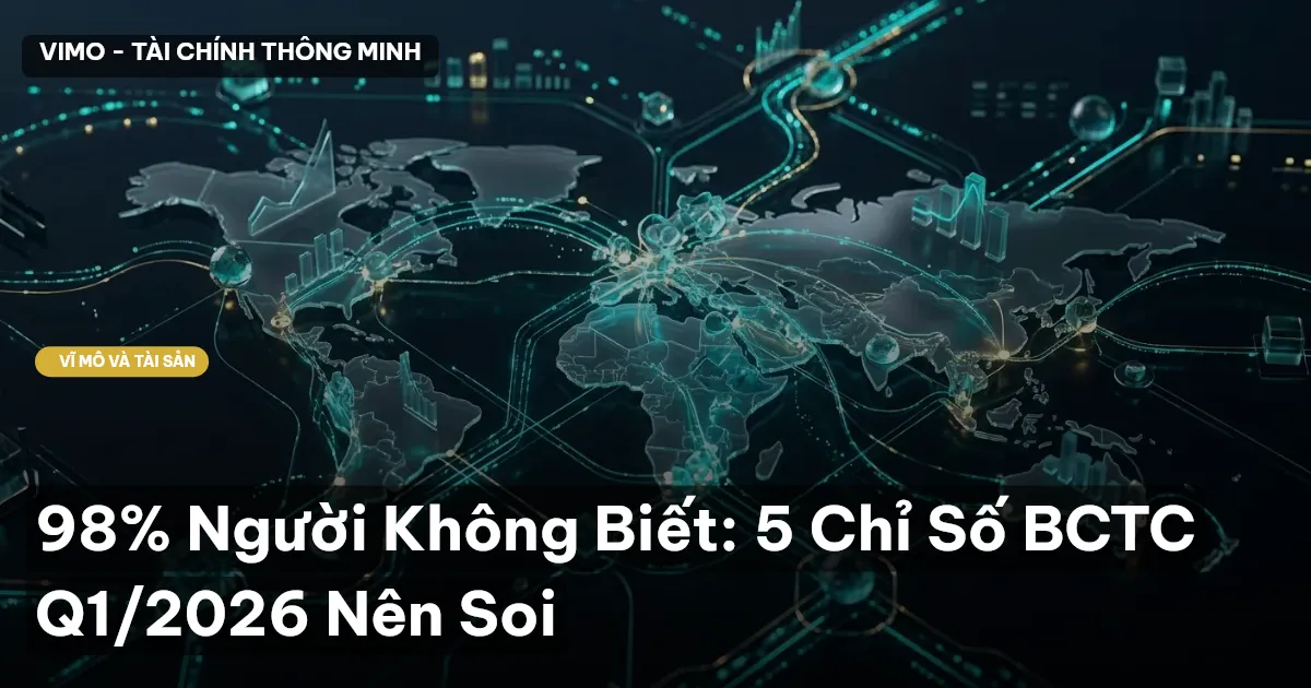 98% Người Không Biết: 5 Chỉ Số BCTC Q1/2026 Nên Soi