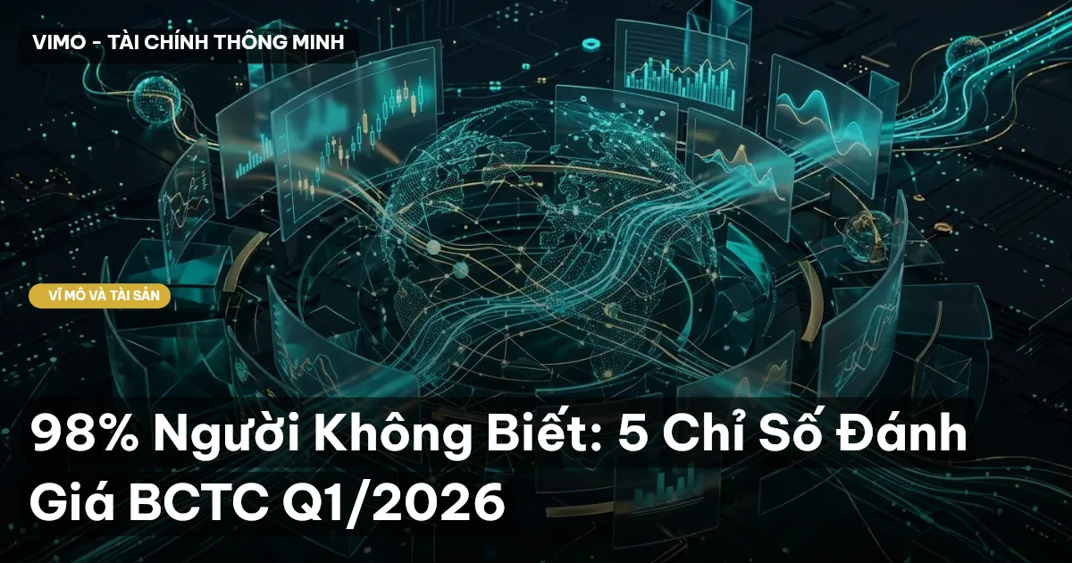 98% Người Không Biết: 5 Chỉ Số Đánh Giá BCTC Q1/2026