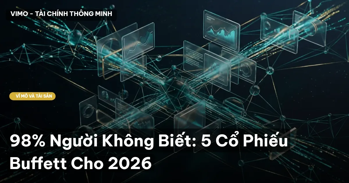 98% Người Không Biết: 5 Cổ Phiếu Buffett Cho 2026
