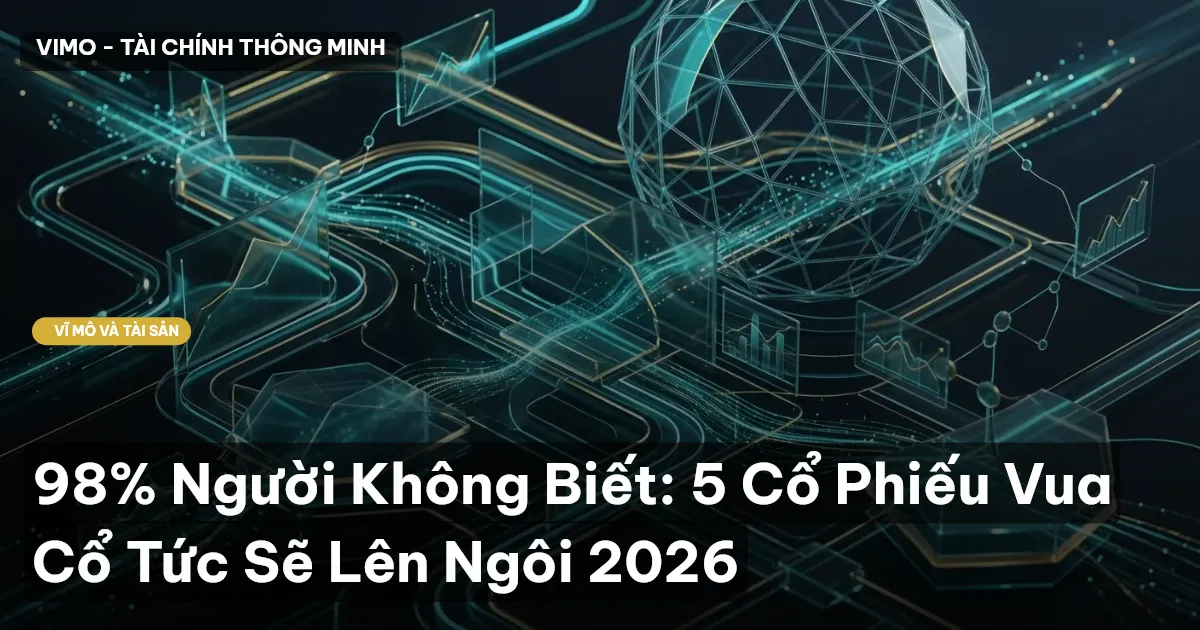 98% Người Không Biết: 5 Cổ Phiếu Vua Cổ Tức Sẽ Lên Ngôi 2026
