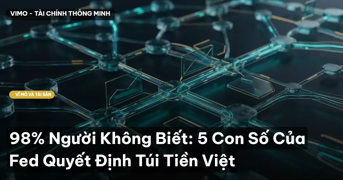 98% Người Không Biết: 5 Con Số Của Fed Quyết Định Túi Tiền Việt
