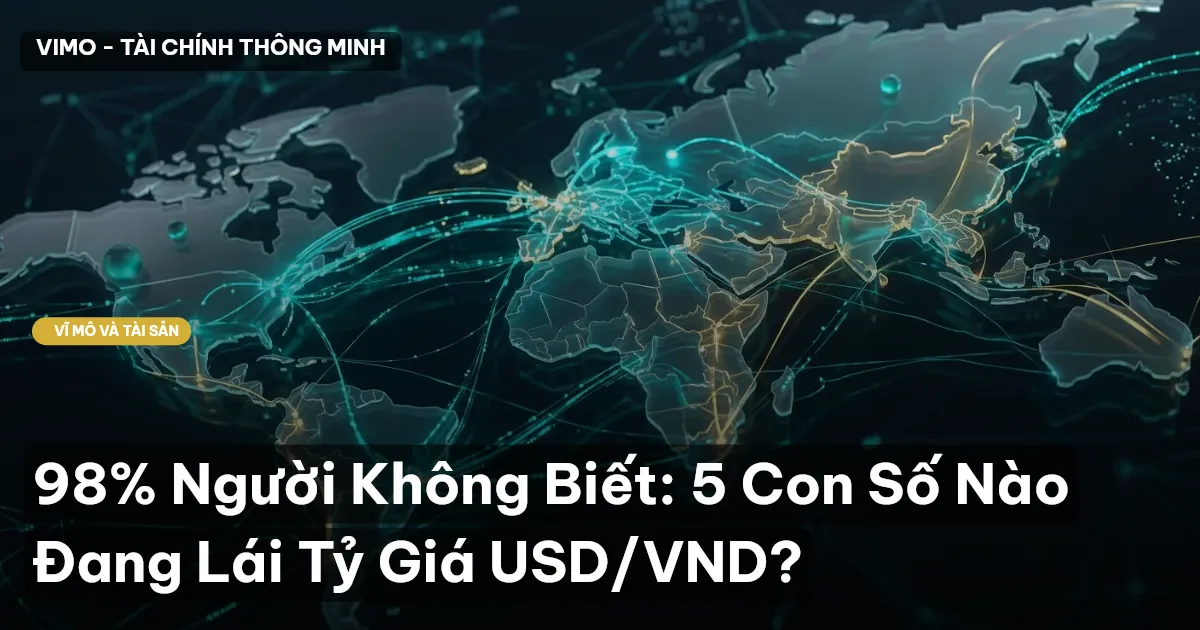 98% Người Không Biết: 5 Con Số Nào Đang Lái Tỷ Giá USD/VND?