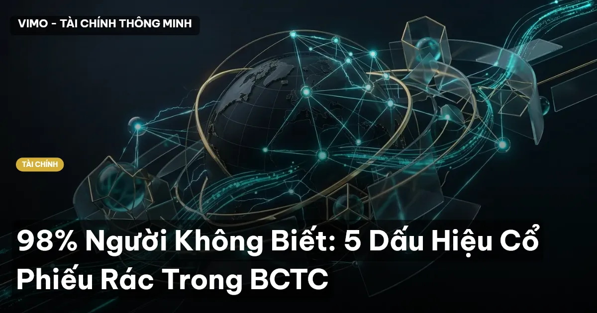 98% Người Không Biết: 5 Dấu Hiệu Cổ Phiếu Rác Trong BCTC