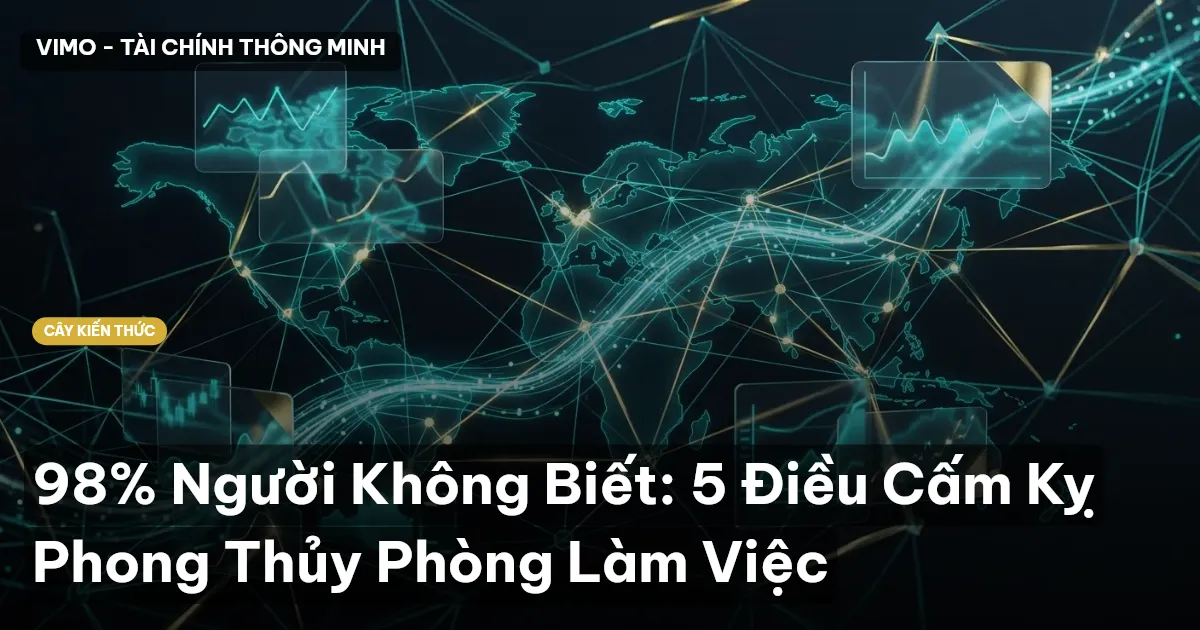 98% Người Không Biết: 5 Điều Cấm Kỵ Phong Thủy Phòng Làm Việc