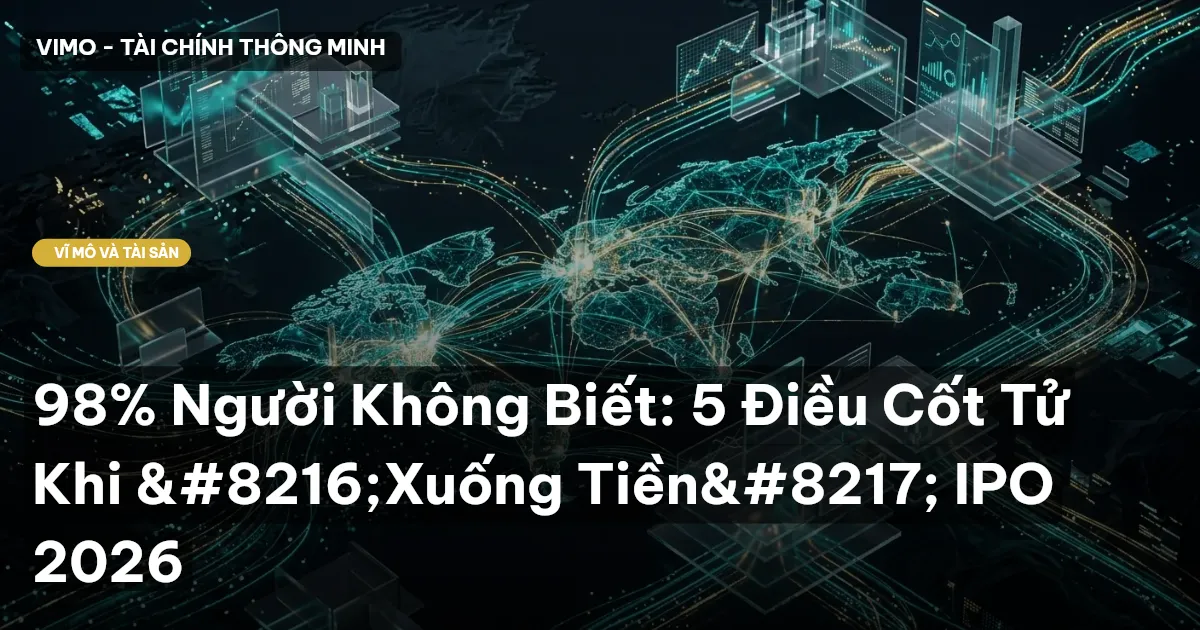 98% Người Không Biết: 5 Điều Cốt Tử Khi ‘Xuống Tiền’ IPO 2026