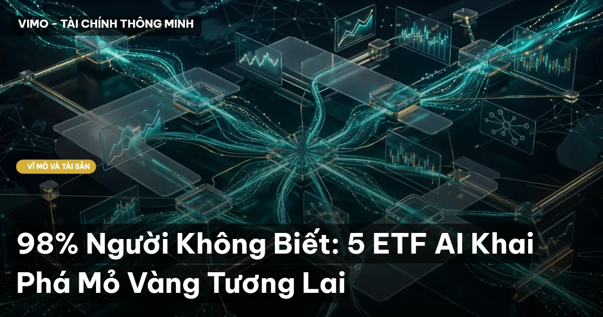 98% Người Không Biết: 5 ETF AI Khai Phá Mỏ Vàng Tương Lai