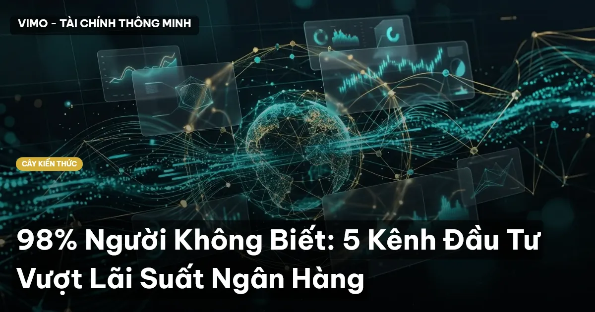 98% Người Không Biết: 5 Kênh Đầu Tư Vượt Lãi Suất Ngân Hàng