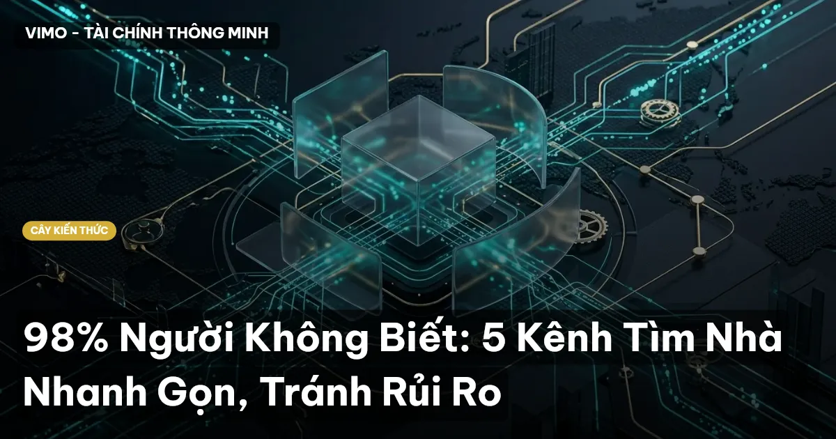 98% Người Không Biết: 5 Kênh Tìm Nhà Nhanh Gọn, Tránh Rủi Ro