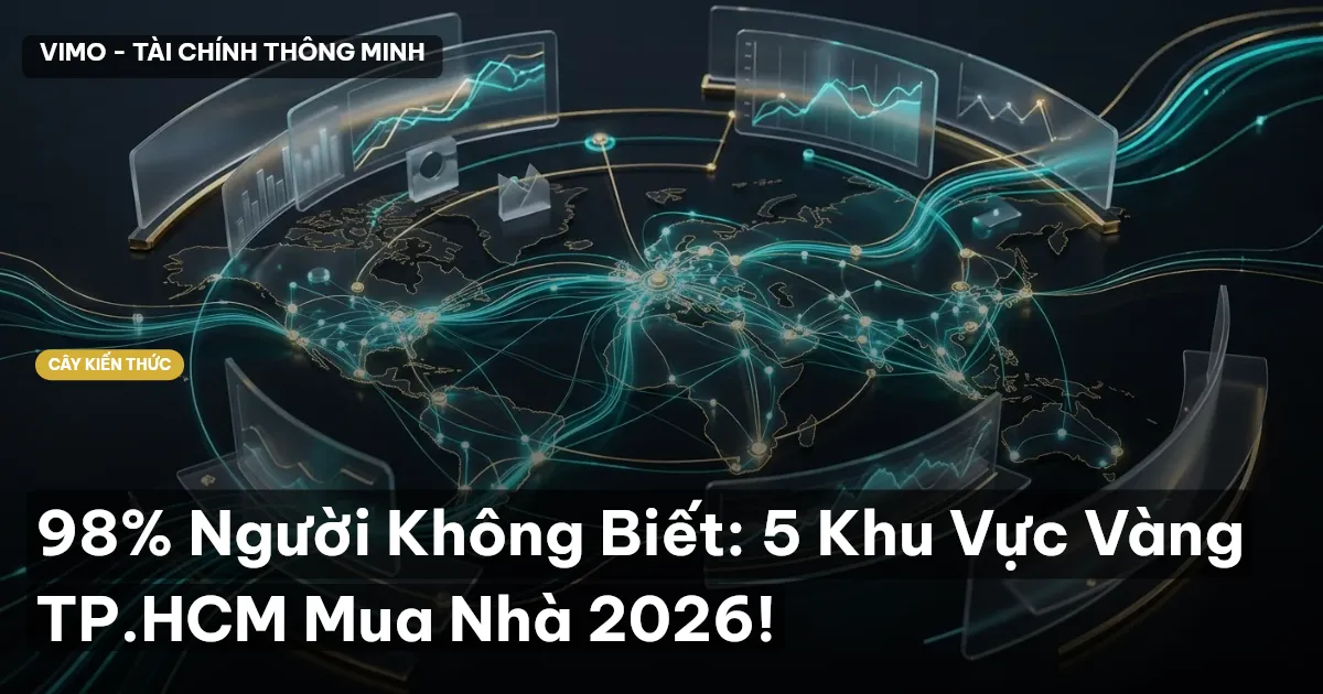 98% Người Không Biết: 5 Khu Vực Vàng TP.HCM Mua Nhà 2026!