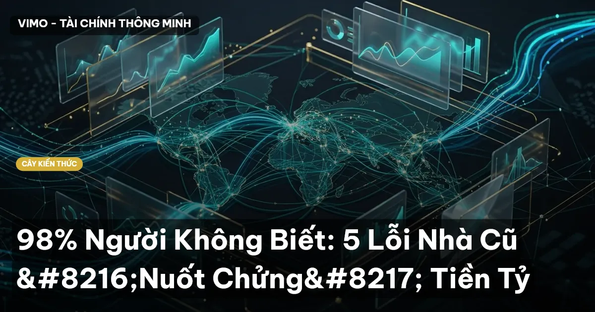 98% Người Không Biết: 5 Lỗi Nhà Cũ ‘Nuốt Chửng’ Tiền Tỷ