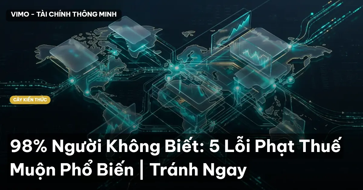 98% Người Không Biết: 5 Lỗi Phạt Thuế Muộn Phổ Biến | Tránh Ngay