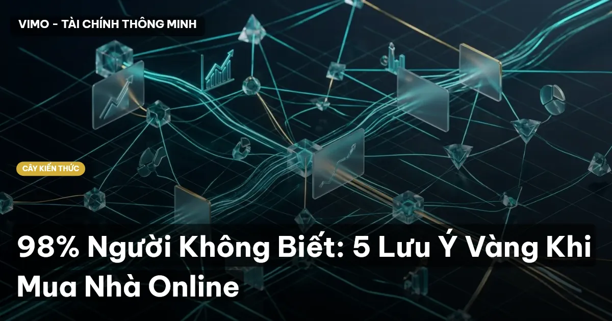 98% Người Không Biết: 5 Lưu Ý Vàng Khi Mua Nhà Online