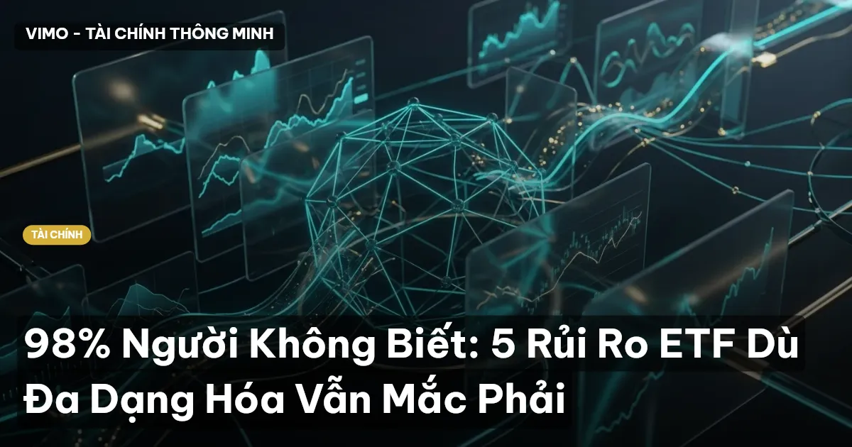 98% Người Không Biết: 5 Rủi Ro ETF Dù Đa Dạng Hóa Vẫn Mắc Phải