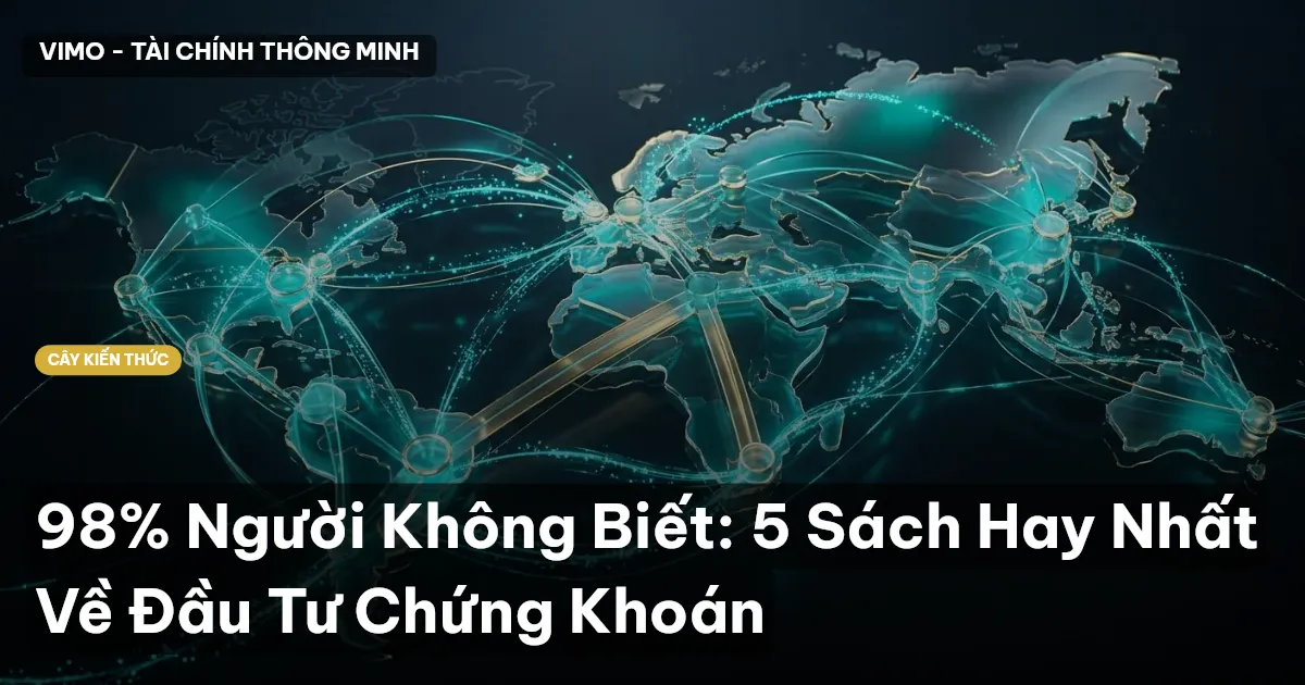 98% Người Không Biết: 5 Sách Hay Nhất Về Đầu Tư Chứng Khoán