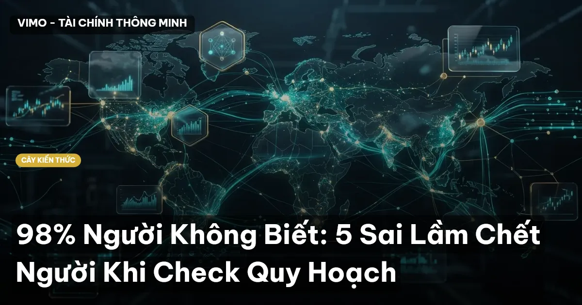 98% Người Không Biết: 5 Sai Lầm Chết Người Khi Check Quy Hoạch