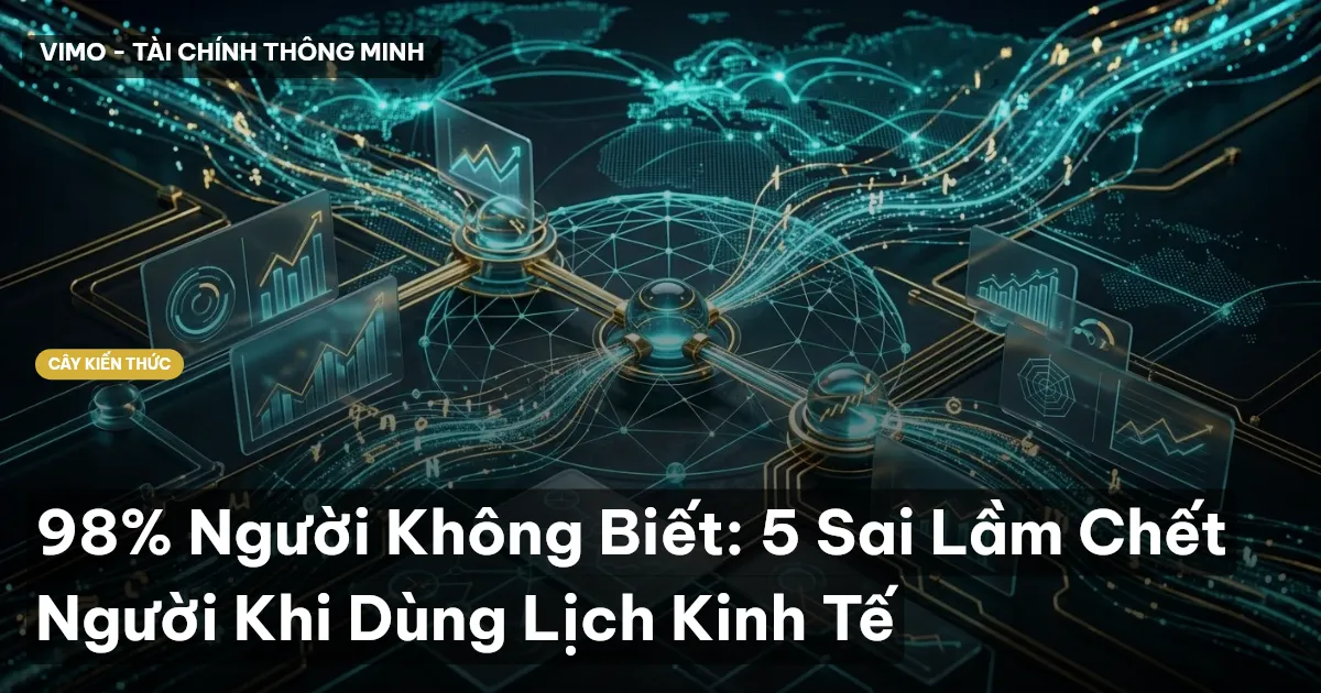 98% Người Không Biết: 5 Sai Lầm Chết Người Khi Dùng Lịch Kinh Tế