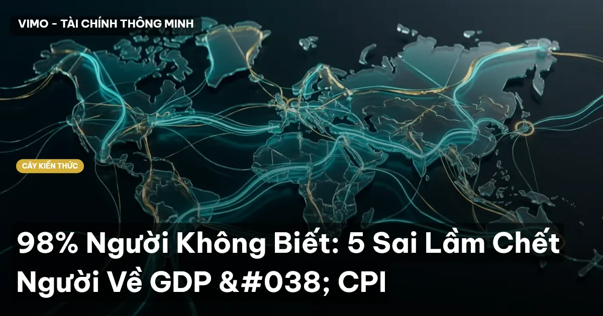 98% Người Không Biết: 5 Sai Lầm Chết Người Về GDP & CPI