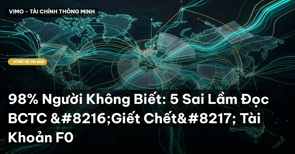 98% Người Không Biết: 5 Sai Lầm Đọc BCTC ‘Giết Chết’ Tài Khoản F0