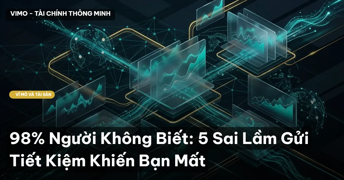 98% Người Không Biết: 5 Sai Lầm Gửi Tiết Kiệm Khiến Bạn Mất