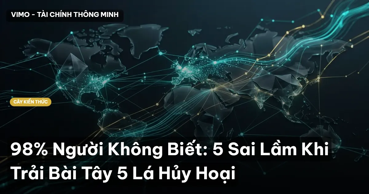 98% Người Không Biết: 5 Sai Lầm Khi Trải Bài Tây 5 Lá Hủy Hoại