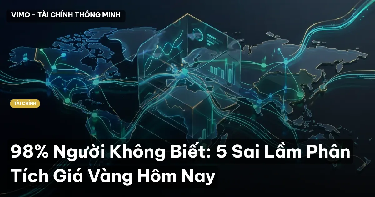 98% Người Không Biết: 5 Sai Lầm Phân Tích Giá Vàng Hôm Nay