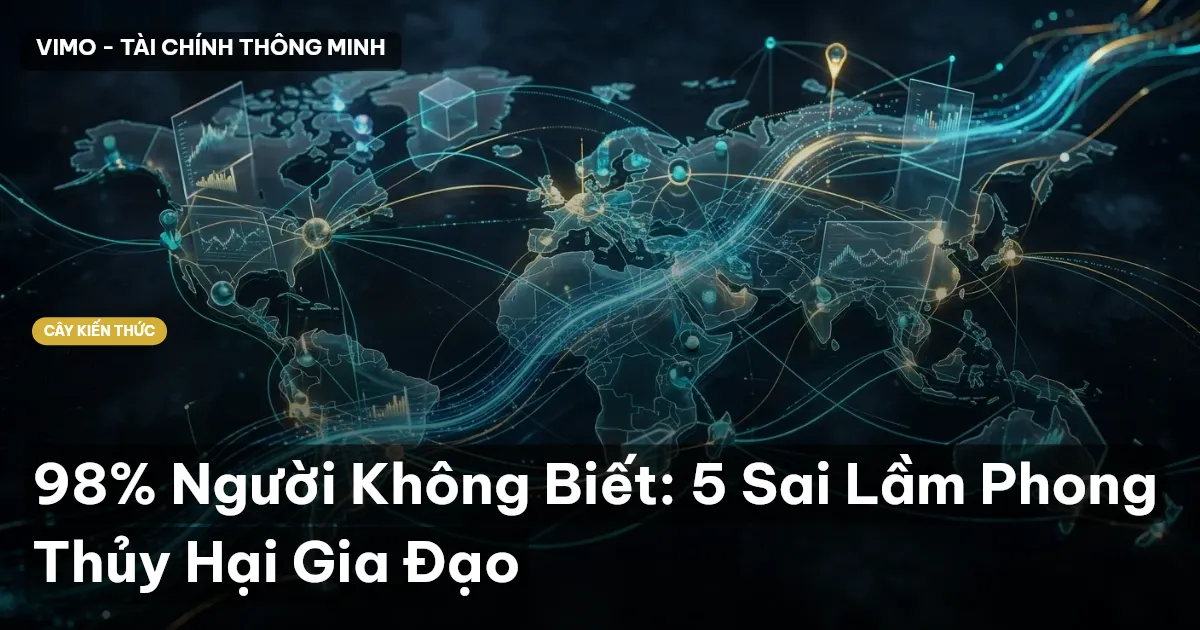 98% Người Không Biết: 5 Sai Lầm Phong Thủy Hại Gia Đạo