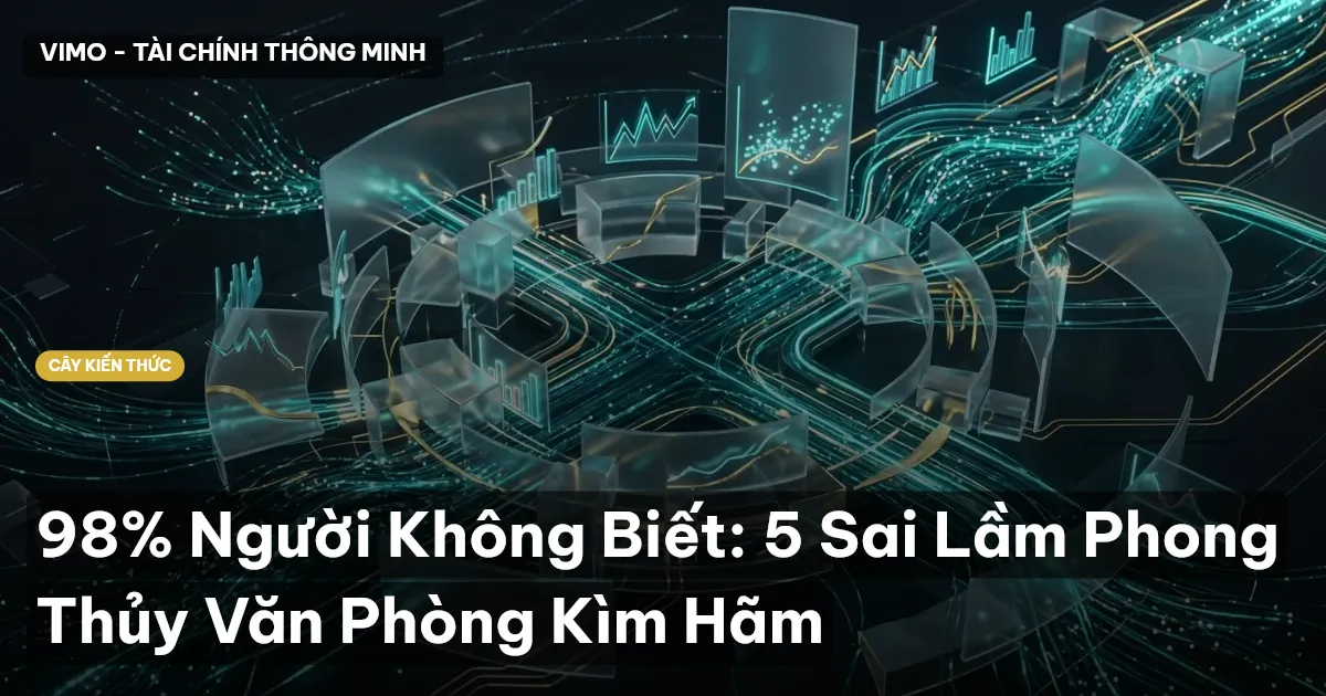 98% Người Không Biết: 5 Sai Lầm Phong Thủy Văn Phòng Kìm Hãm